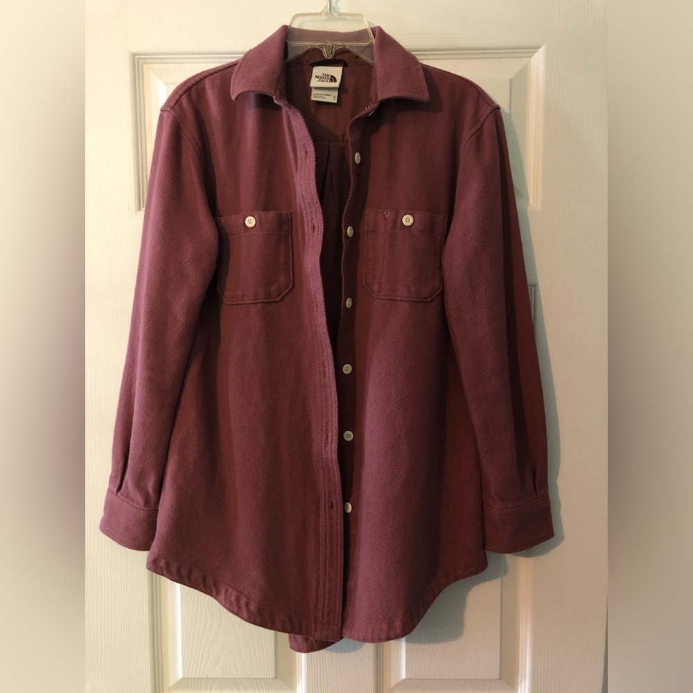 The North Face Button Up Shirt Jacket